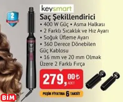 KEYSMART SAÇ ŞEKİLLENDİRİCİ